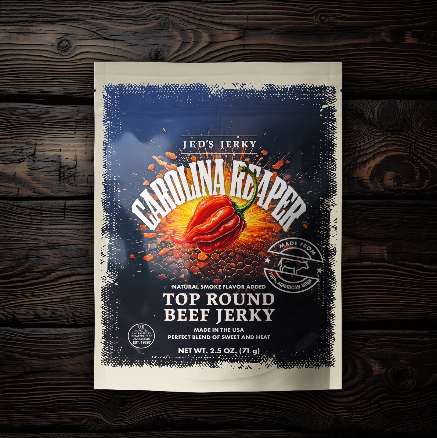 Carolina Reaper Classic Beef Jerky