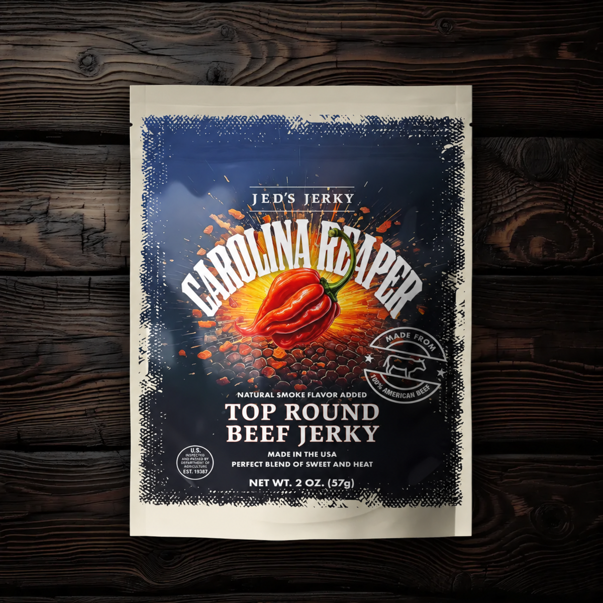 Carolina Reaper Classic Beef Jerky