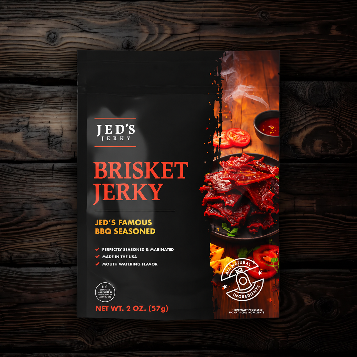 Jed’s Famous BBQ Brisket Jerky