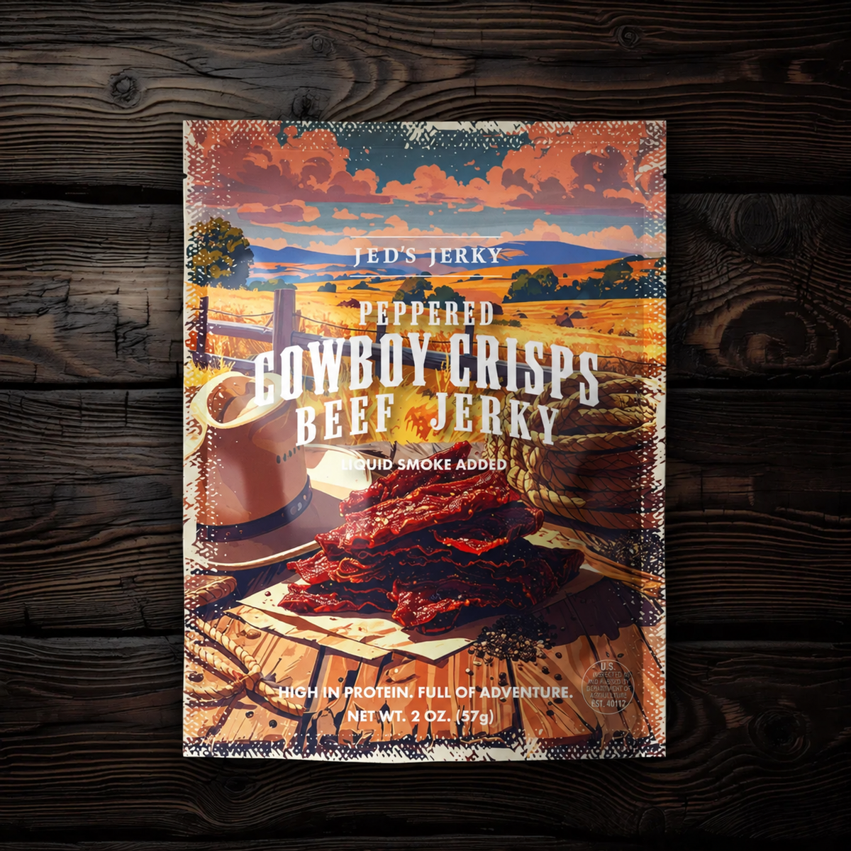 Peppered Cowboy Crisps