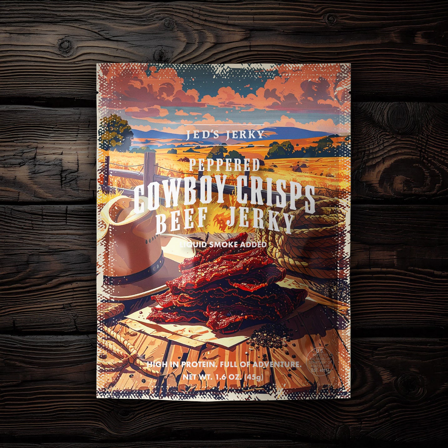 Peppered Cowboy Crisps