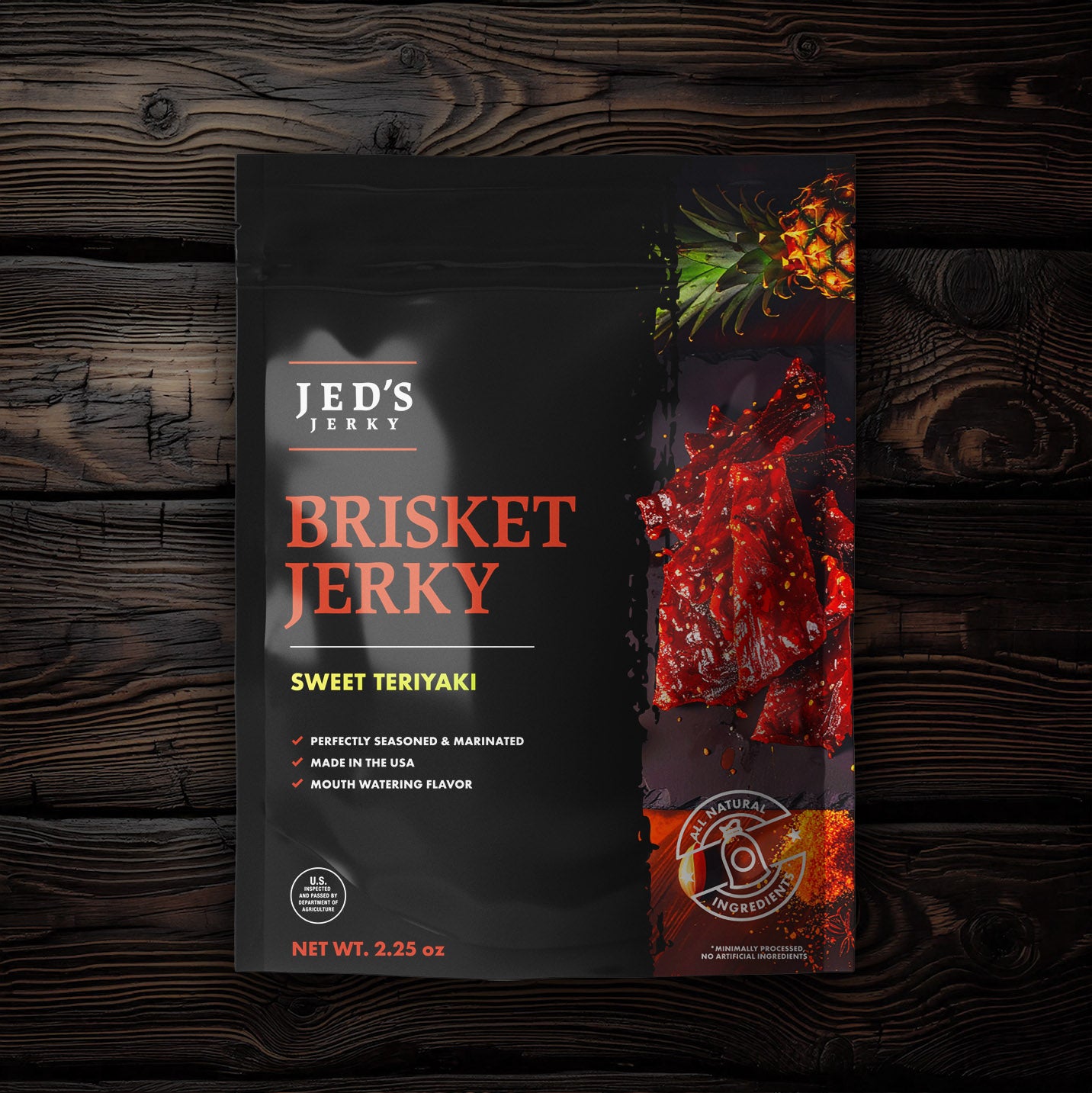 Sweet Teriyaki Brisket Jerky
