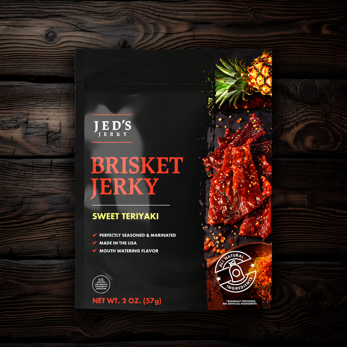 Sweet Teriyaki Brisket Jerky