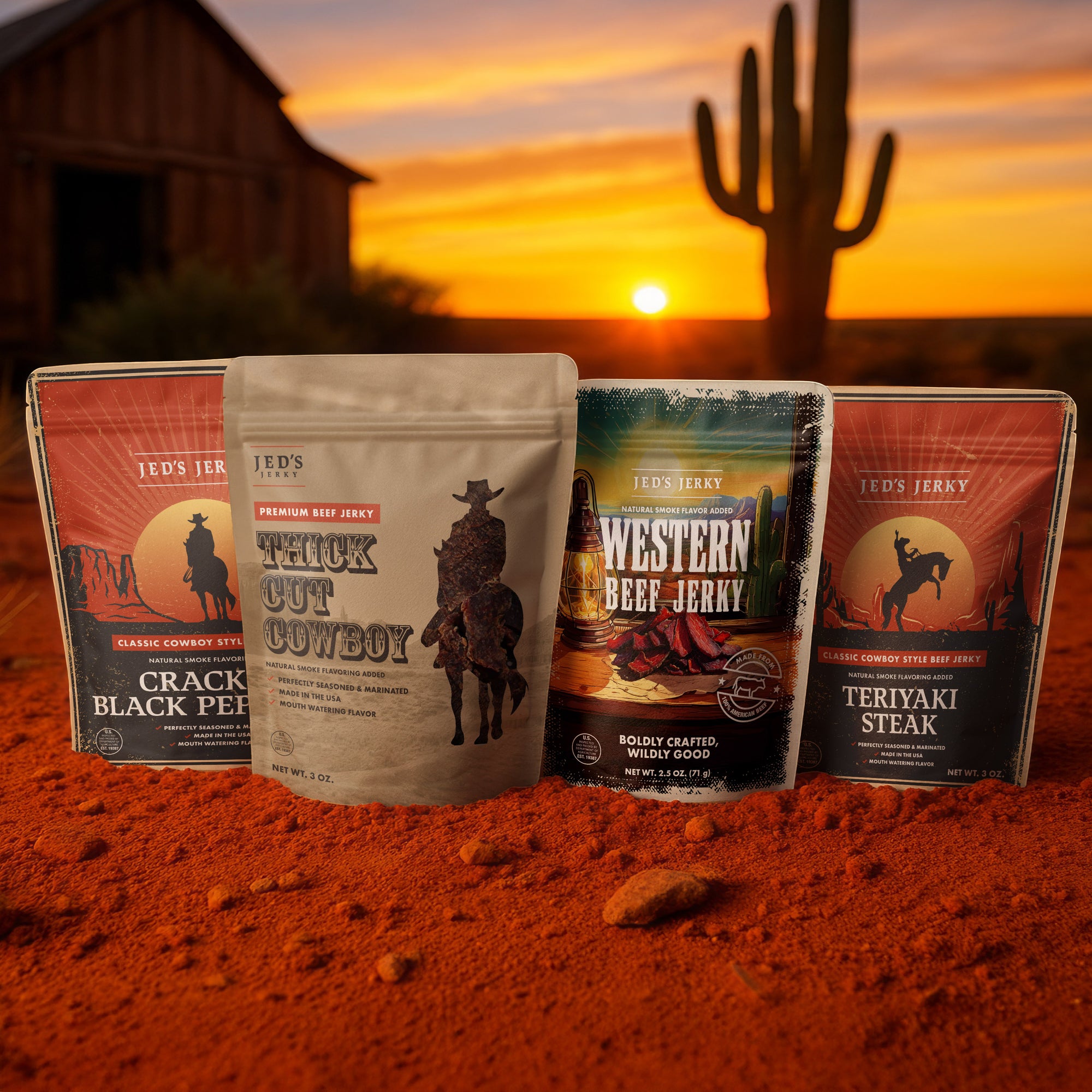 Classic Cowboy Jerky Box