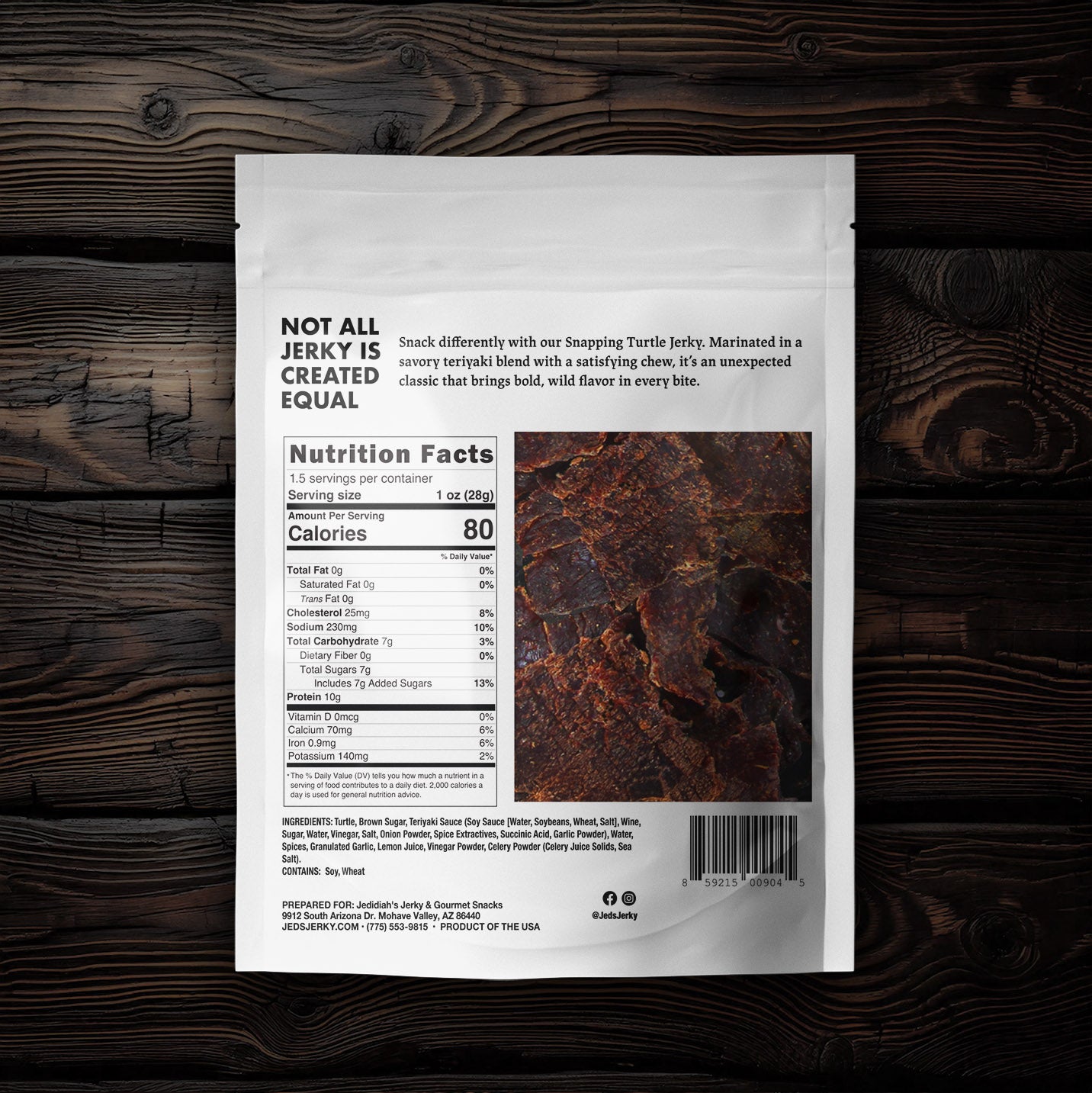 Snapping Turtle Jerky
