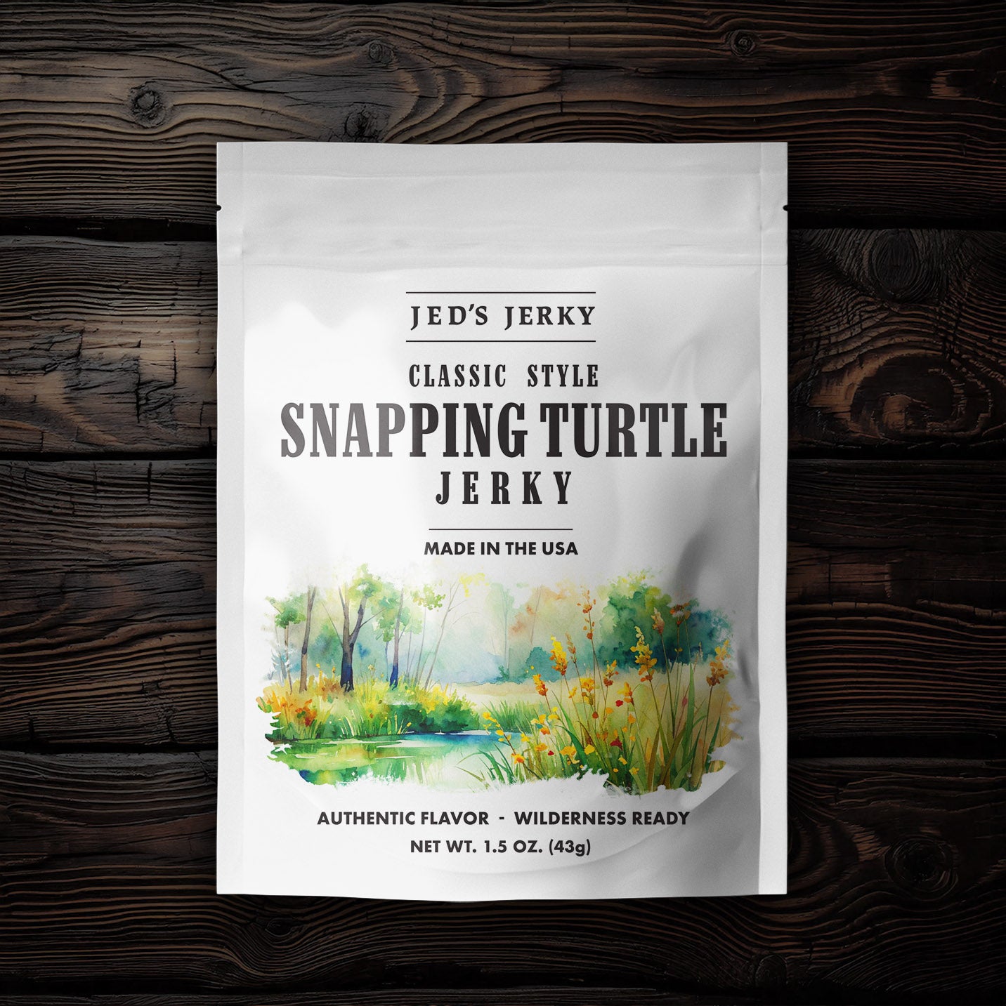 Snapping Turtle Jerky