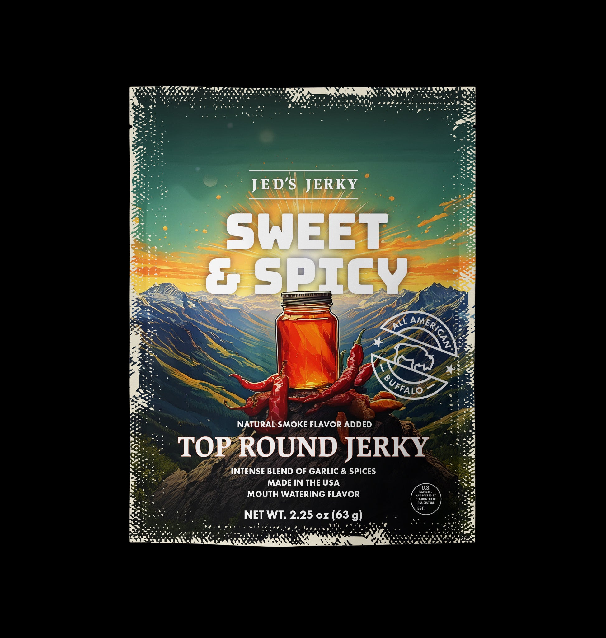 Sweet & Spicy Top Round Jerky