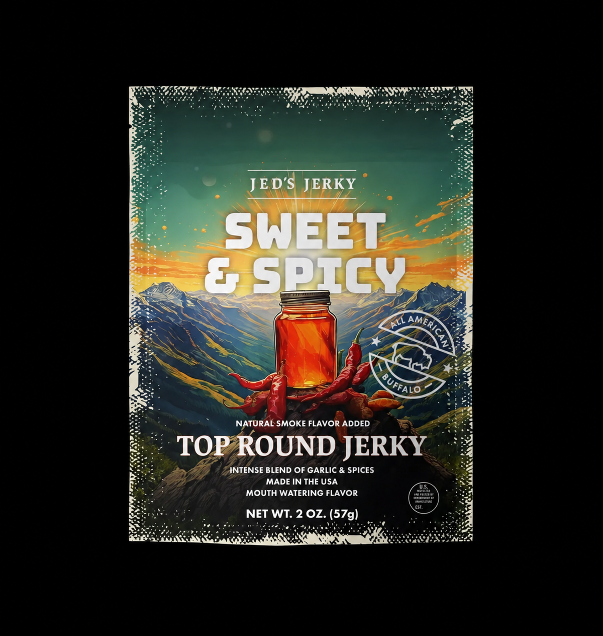 Sweet & Spicy Top Round Jerky