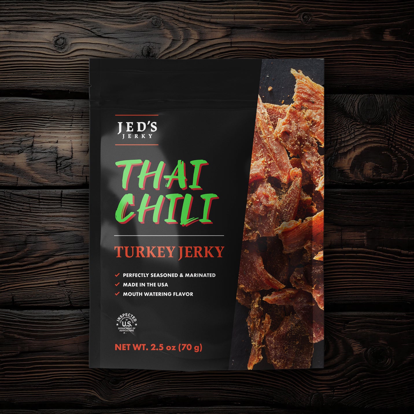Thai Chili Turkey Jerky