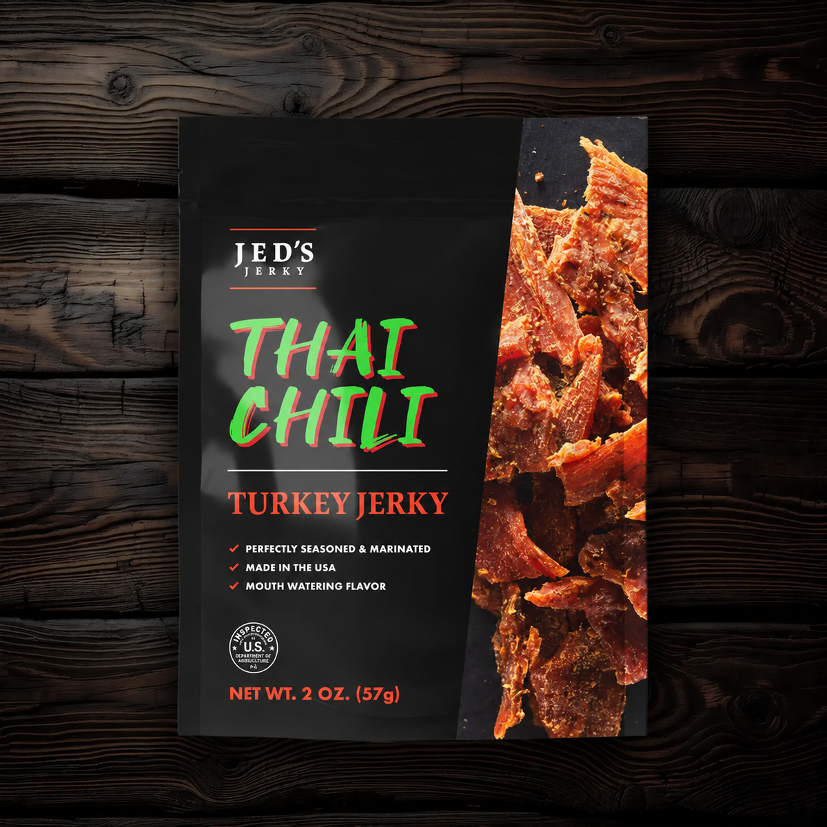 Thai Chili Turkey Jerky