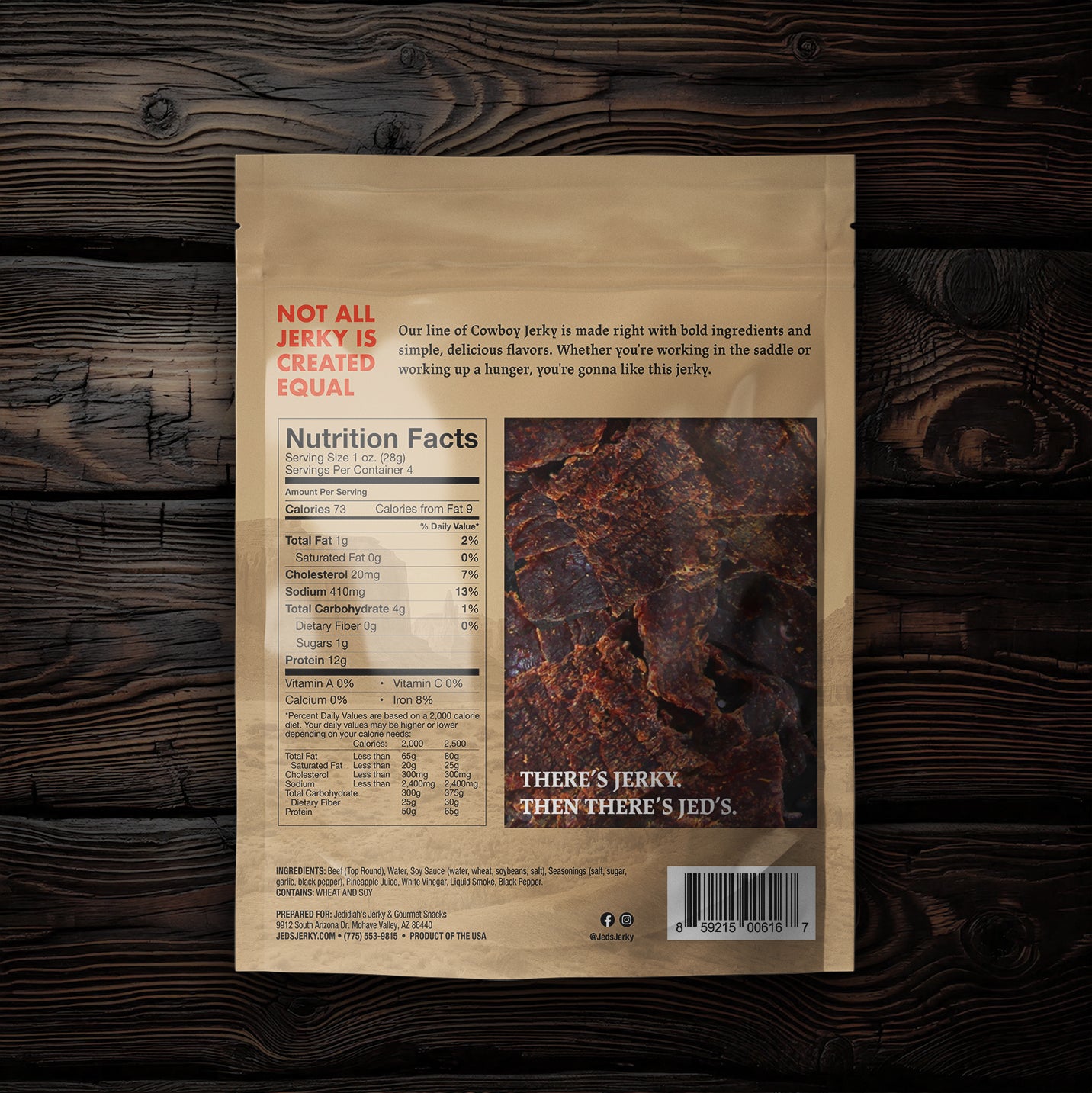 Thick Cut Cowboy Beef Jerky