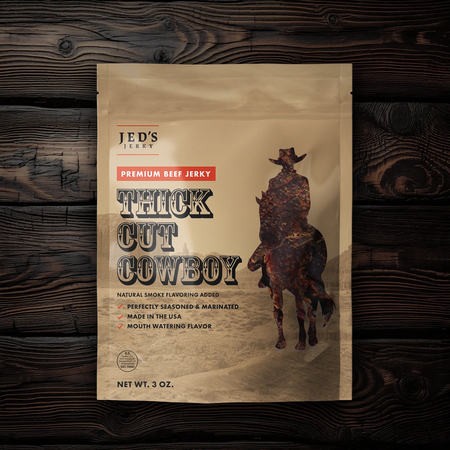 Thick Cut Cowboy Beef Jerky