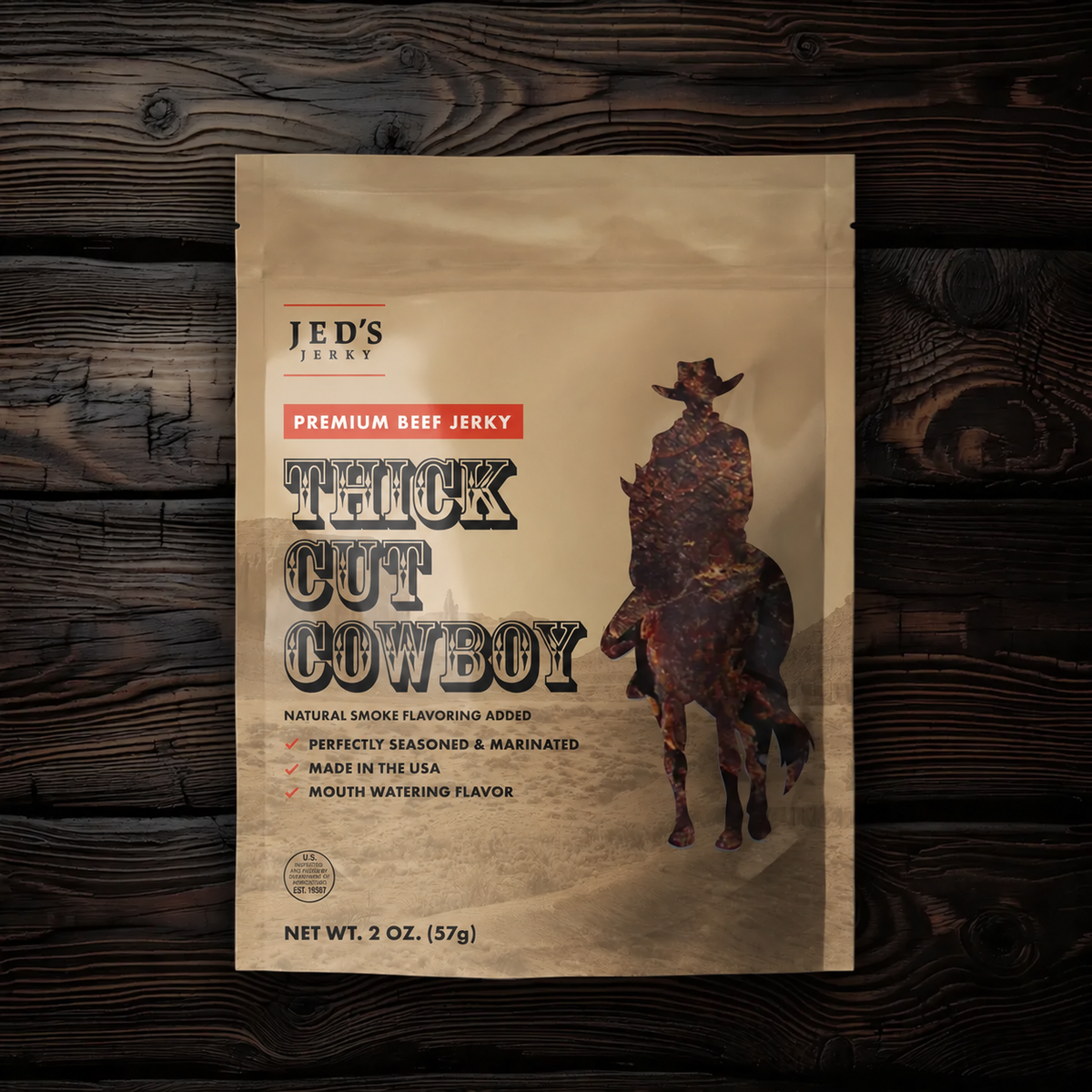 Thick Cut Cowboy Beef Jerky