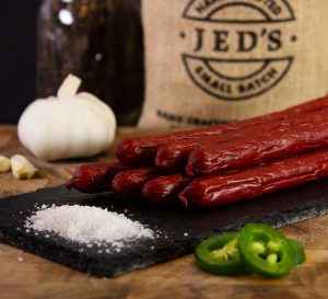 Smokey Jalapeño Beef Sticks - Jed's Jerky