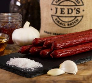 Smokey Honey BBQ Beef Sticks - Jed's Jerky